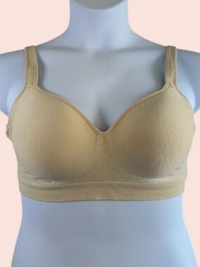 Shapermint Essentials Size L Chai Sweetheart Wireless Contour Bra